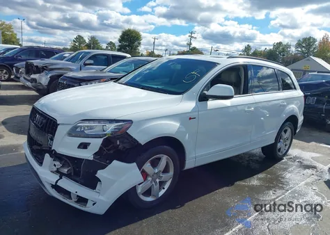 2015 Audi Q7 3.0T S Line Prestige из США, поврежденный, VIN WA1DGAFE7FD019176